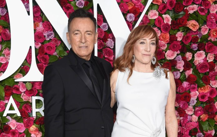 Bruce Springsteen and his wife Patti Scialfa attend the 72nd Annual Tony Awards at Radio City Music Hall on June 10, 2018 in New York City. (Photo by Dimitrios Kambouris/Getty Images for Tony Awards Productions)