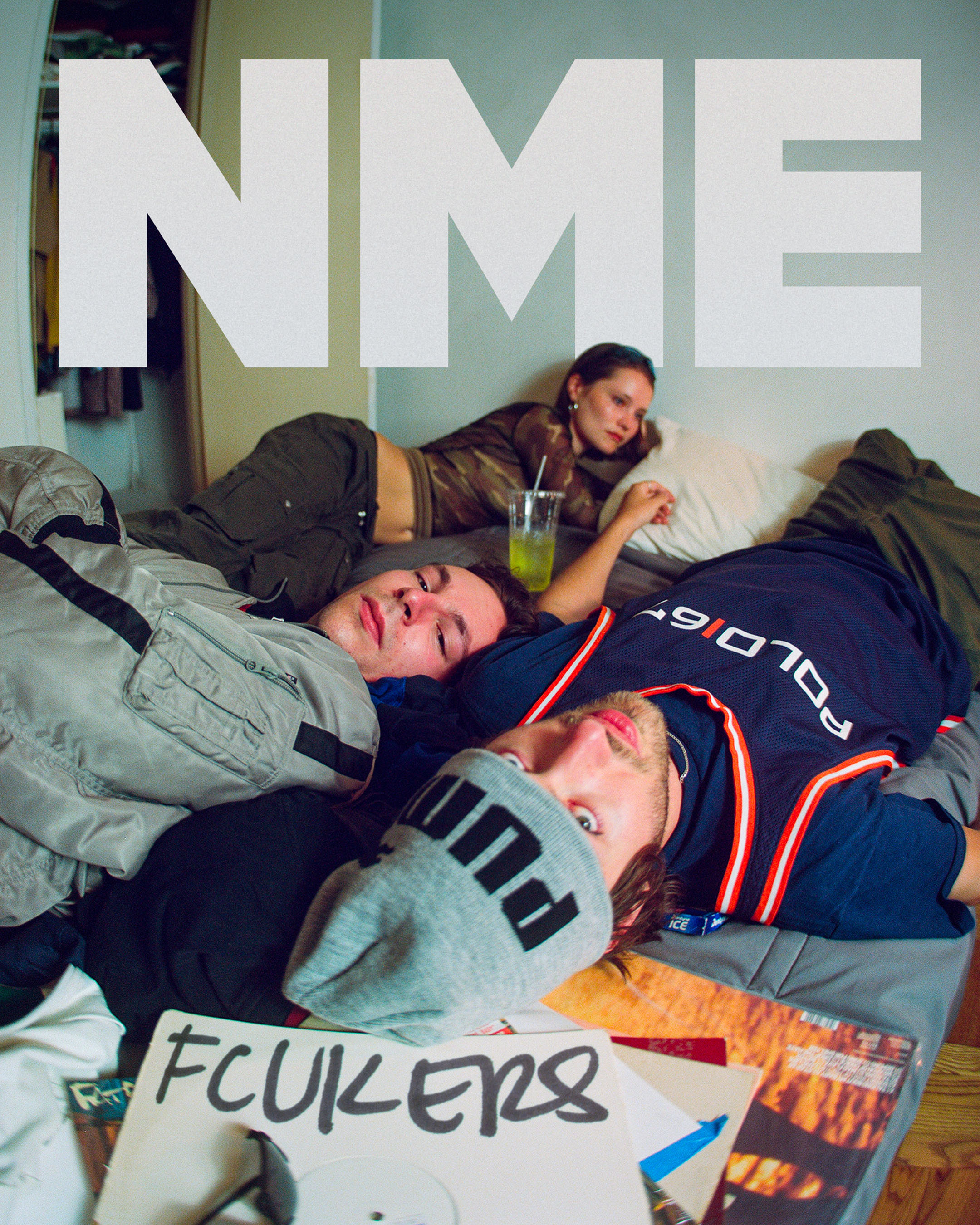 NME - The Cover - 19 August 2024 - Fcukers’ chaotic party is popping worldwide