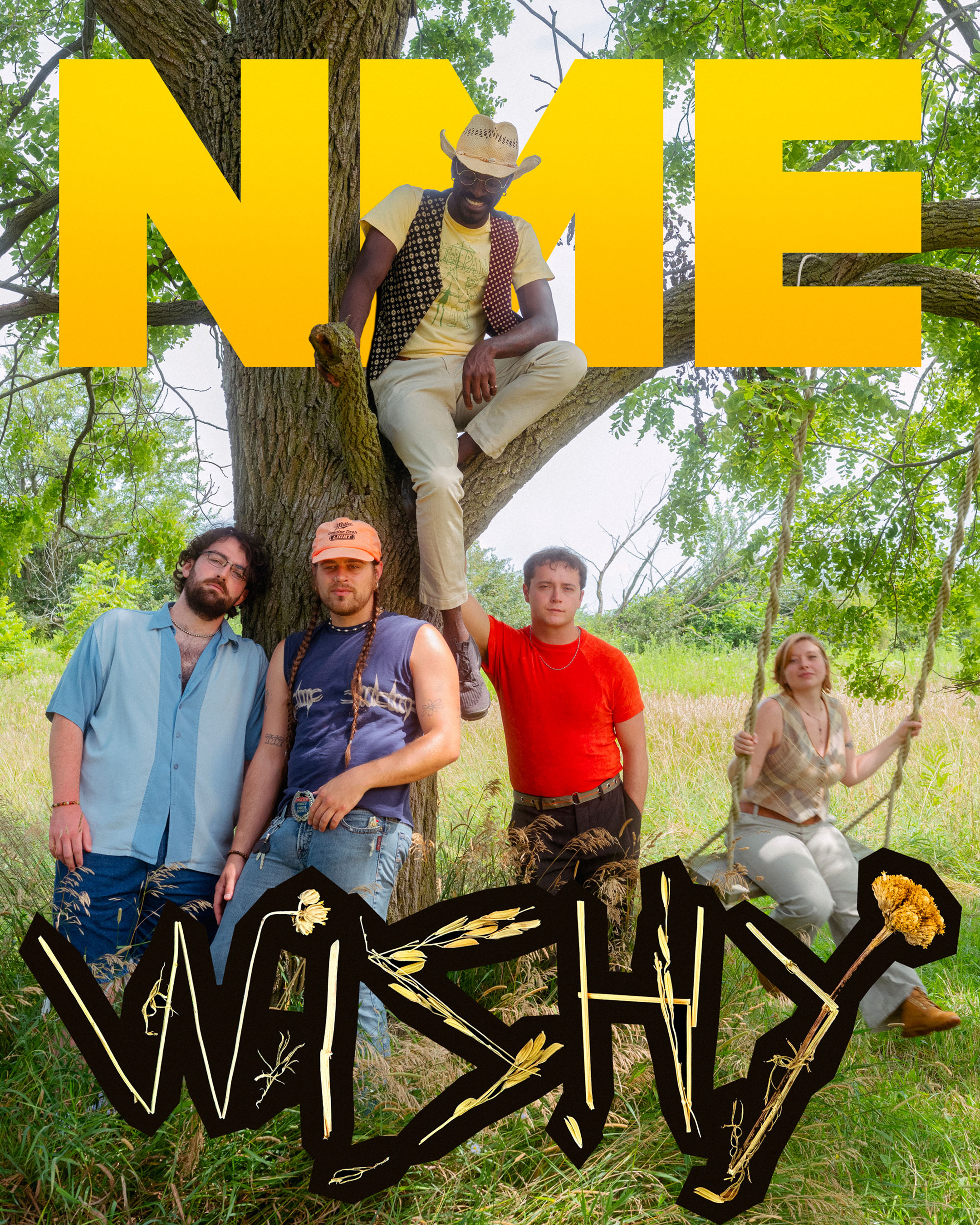 Wishy on The Cover of NME (2024), photo by Rian Archer