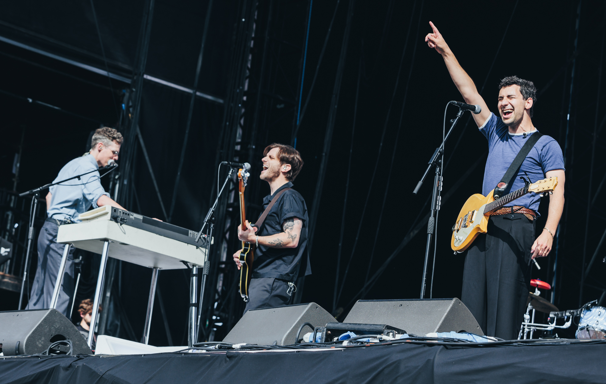 Bleachers live at Reading 2024, photo by Andy Ford