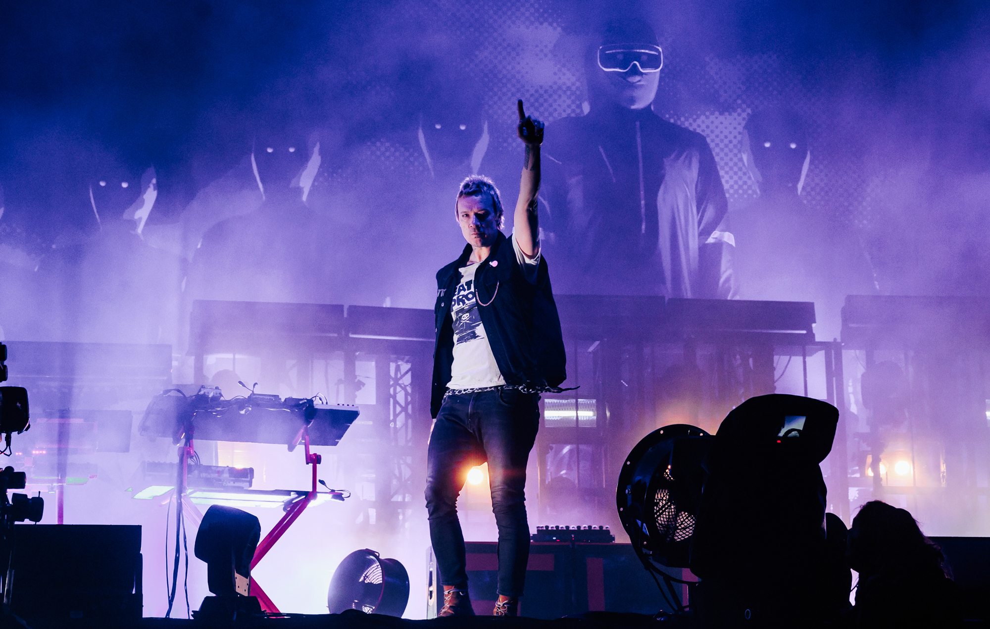 The Prodigy live at Reading 2024, photo by Andy Ford