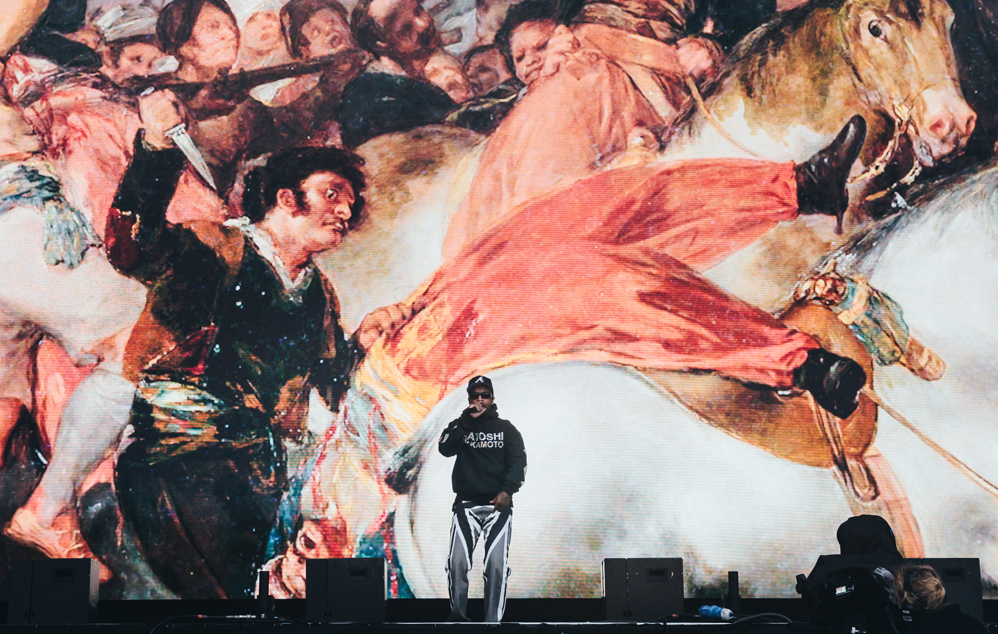 21 Savage live at Reading 2024, photo by Andy Ford